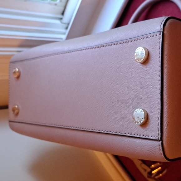 Michael Kors Soft Fawn Pink  Sachel/Crossbody NEW - Picture 7 of 16